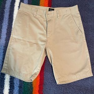 RVCA Vintage Men’s Chino Shorts Size: 32